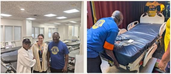 FROM WITNESSING A SHORTAGE OF HOSPITAL BEDS TO SENDING HOPE ACROSS THE ATLANTIC